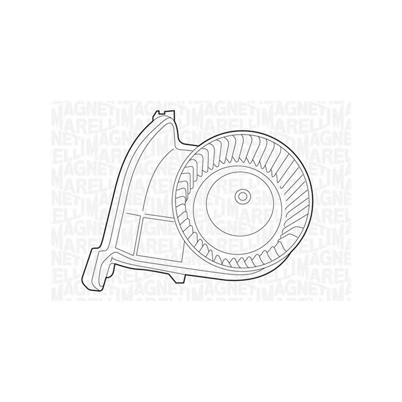 Pulseur d'air habitacle MAGNETI MARELLI 069401326010