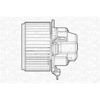 Pulseur d'air habitacle MAGNETI MARELLI 069412509010