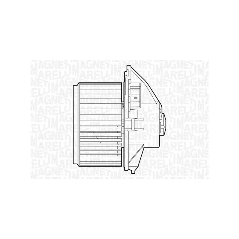 Pulseur d'air habitacle MAGNETI MARELLI 069412511010