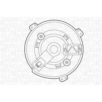 Pulseur d'air habitacle MAGNETI MARELLI 069412520010