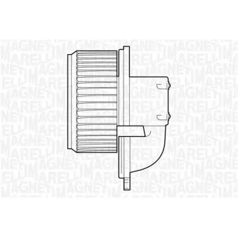 Pulseur d'air habitacle MAGNETI MARELLI 069412522010