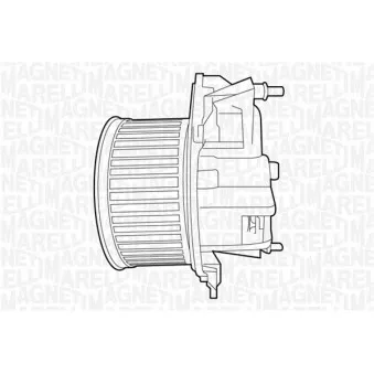 Pulseur d'air habitacle MAGNETI MARELLI 069412524010