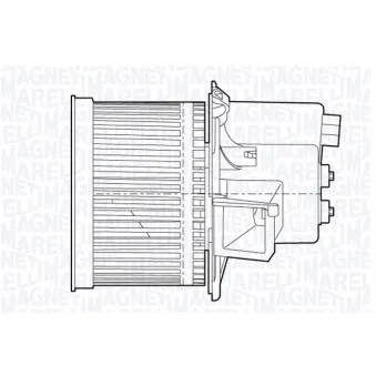 Pulseur d'air habitacle MAGNETI MARELLI 069412651010