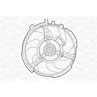 Ventilateur, refroidissement du moteur MAGNETI MARELLI 069422030010