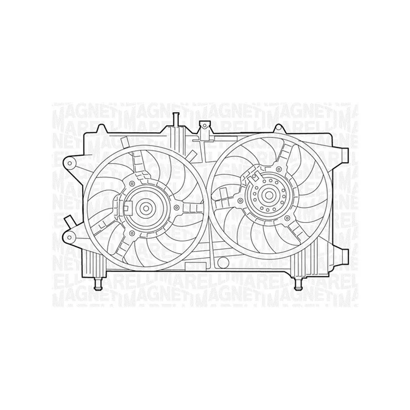 Ventilateur, refroidissement du moteur MAGNETI MARELLI 069422048010