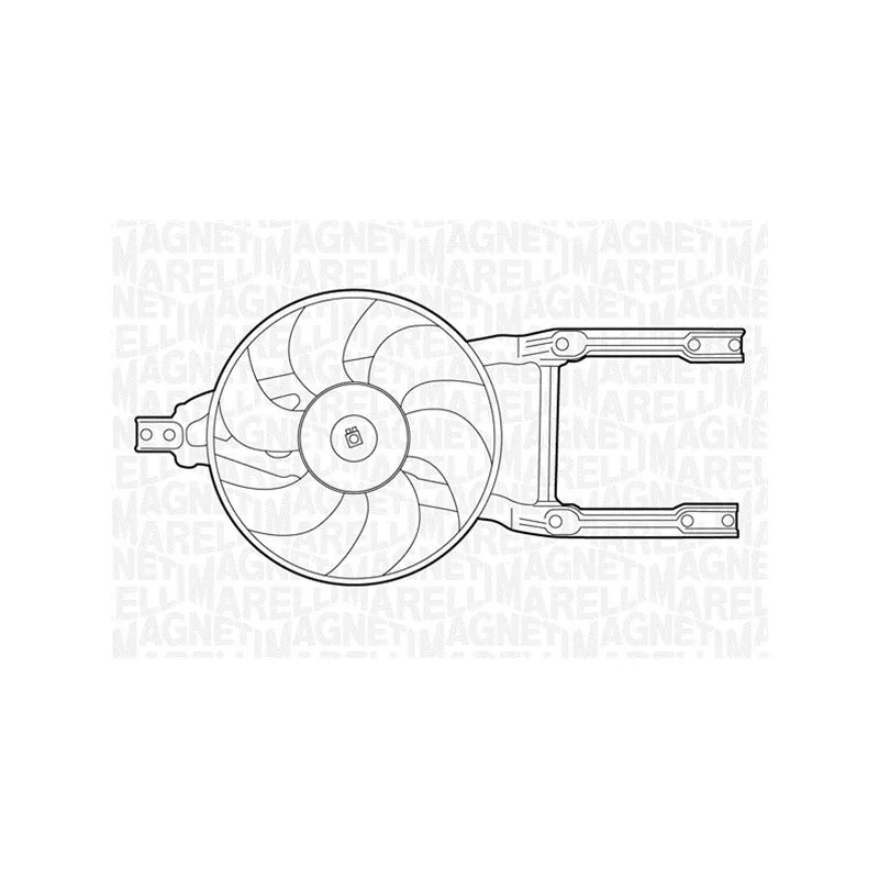 Ventilateur, refroidissement du moteur MAGNETI MARELLI 069422204010