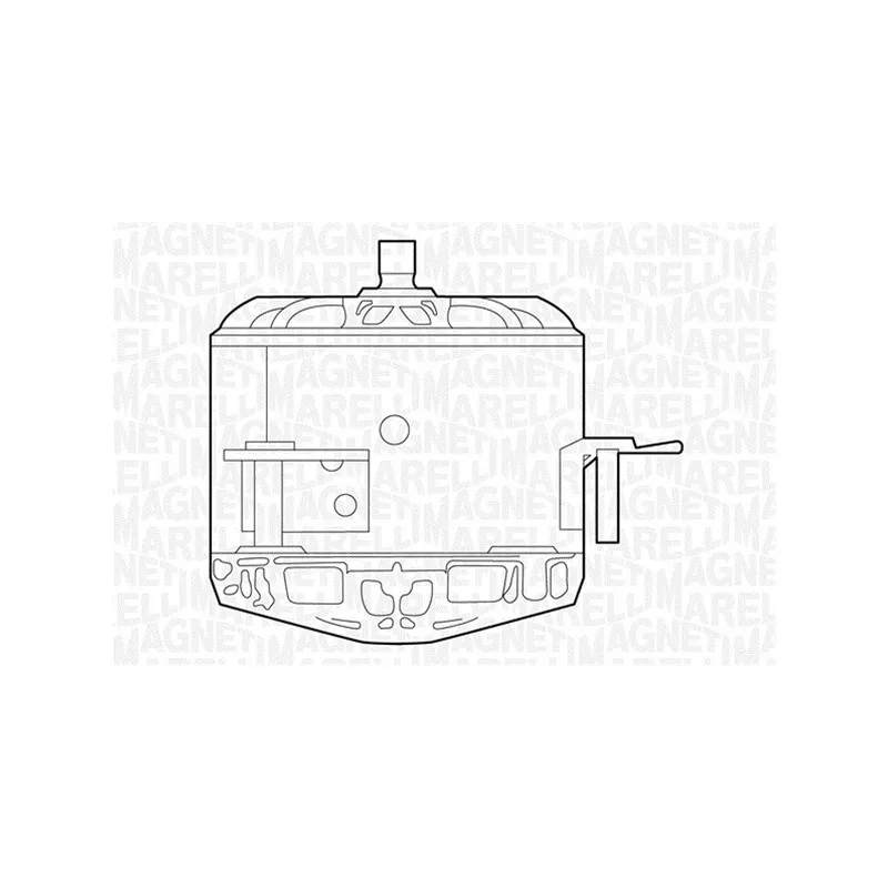Ventilateur, refroidissement du moteur MAGNETI MARELLI 069422213010