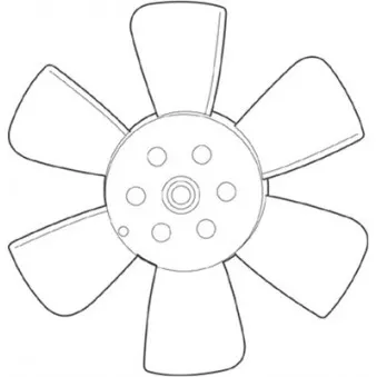 Ventilateur, refroidissement du moteur MAGNETI MARELLI 069422219010