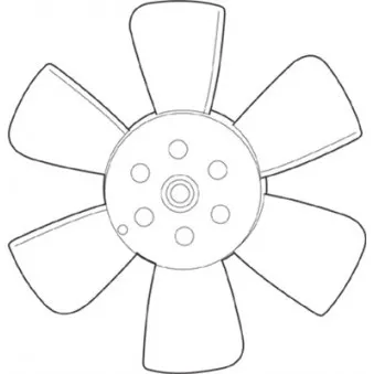 Ventilateur, refroidissement du moteur MAGNETI MARELLI 069422226010