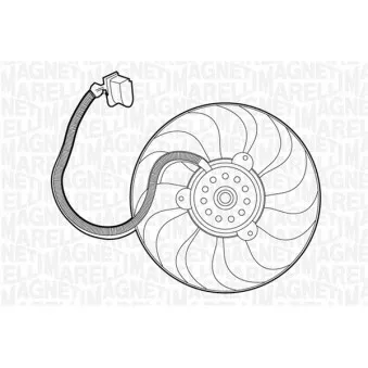 Ventilateur, refroidissement du moteur MAGNETI MARELLI 069422261010