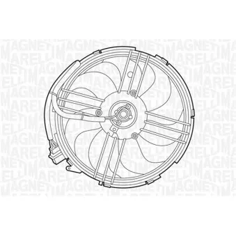 Ventilateur, refroidissement du moteur MAGNETI MARELLI