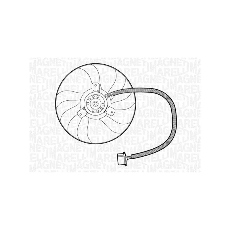 Ventilateur, refroidissement du moteur MAGNETI MARELLI 069422266010