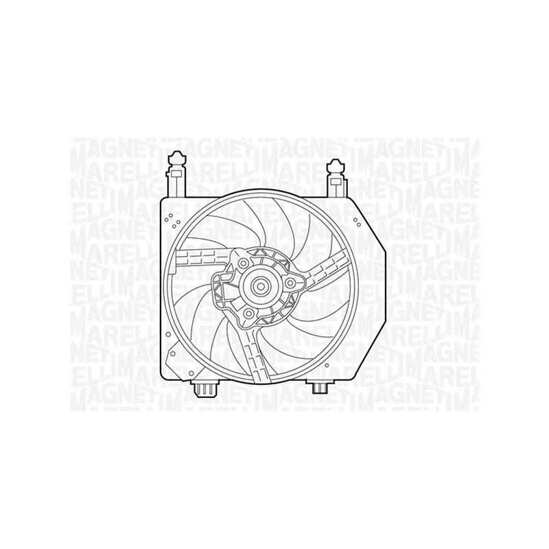 Ventilateur, refroidissement du moteur MAGNETI MARELLI 069422305010