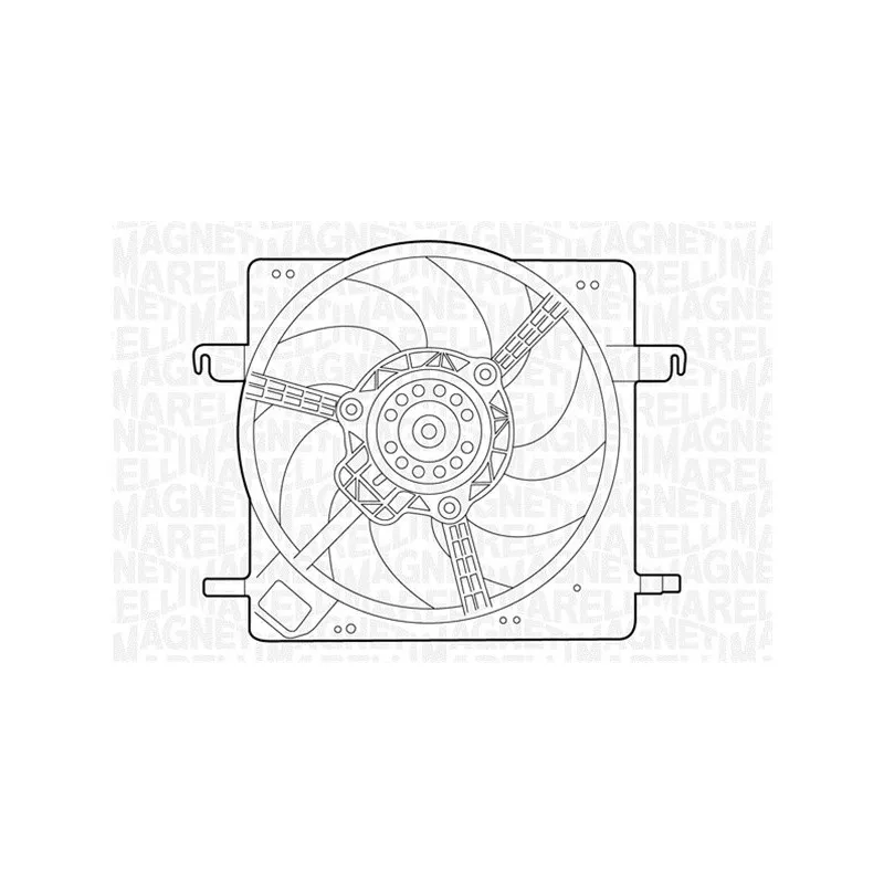 Ventilateur, refroidissement du moteur MAGNETI MARELLI 069422313010