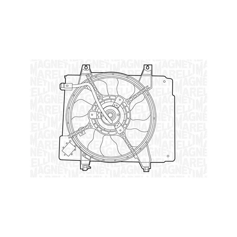 Ventilateur, refroidissement du moteur MAGNETI MARELLI 069422323010