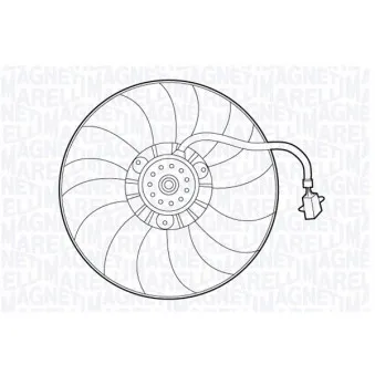 Ventilateur, refroidissement du moteur MAGNETI MARELLI 069422476010