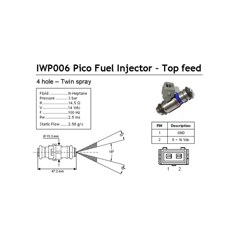 Injecteur MAGNETI MARELLI 214310000610