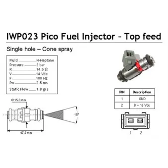 Injecteur MAGNETI MARELLI