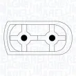 Lève-vitre avant gauche MAGNETI MARELLI 350103491000 - Visuel 3