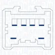 Lève-vitre avant gauche MAGNETI MARELLI 350103943000 - Visuel 2