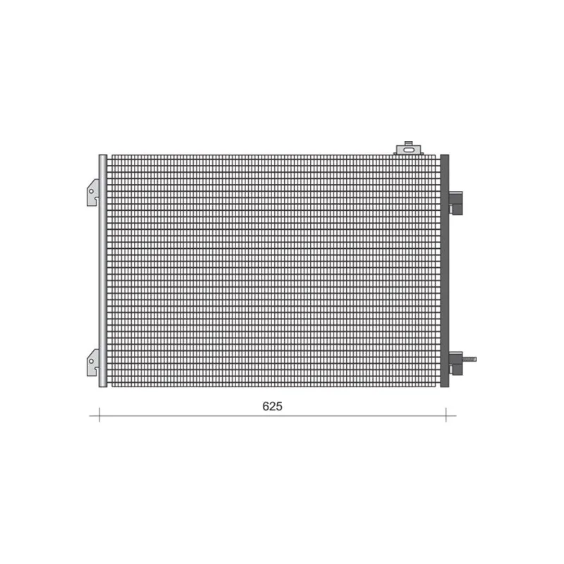 Condenseur, climatisation MAGNETI MARELLI 350203341000