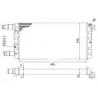 Radiateur, refroidissement du moteur MAGNETI MARELLI 350213103003 - Visuel 2