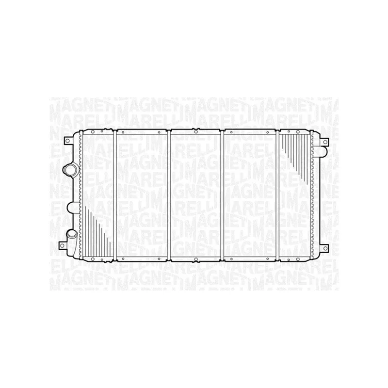 Radiateur, refroidissement du moteur MAGNETI MARELLI 350213103100
