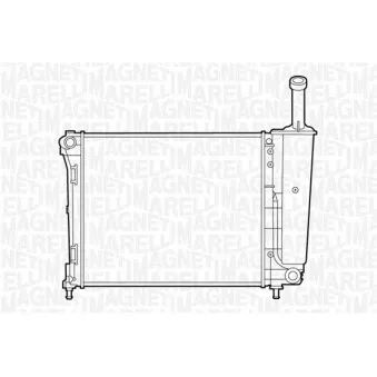 Radiateur, refroidissement du moteur MAGNETI MARELLI