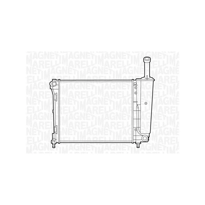 Radiateur, refroidissement du moteur MAGNETI MARELLI 350213120700