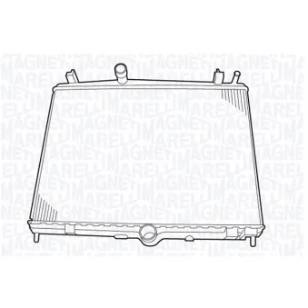 Radiateur, refroidissement du moteur MAGNETI MARELLI 350213130600