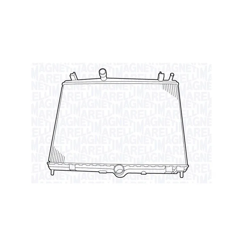 Radiateur, refroidissement du moteur MAGNETI MARELLI 350213130600