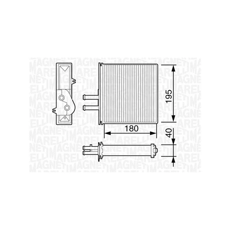 Système de chauffage MAGNETI MARELLI 350218057003