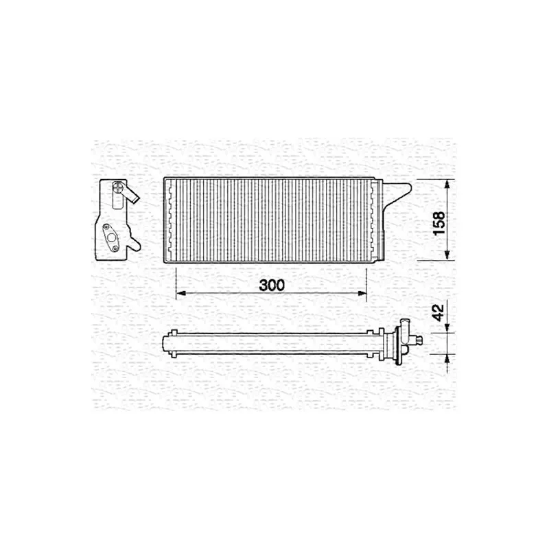 Système de chauffage MAGNETI MARELLI 350218058000