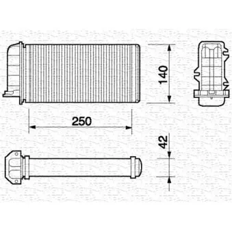 Système de chauffage MAGNETI MARELLI 350218059000