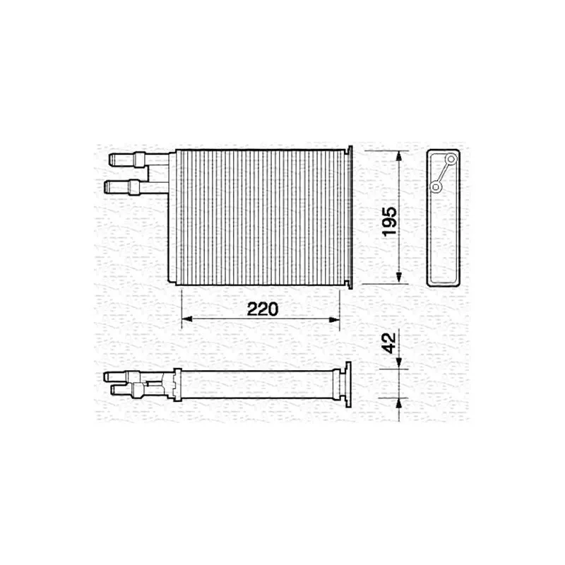 Système de chauffage MAGNETI MARELLI 350218060000
