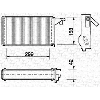 Système de chauffage MAGNETI MARELLI 350218062000