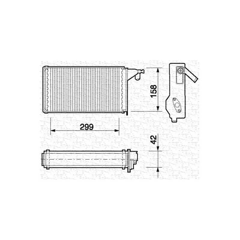Système de chauffage MAGNETI MARELLI 350218062000
