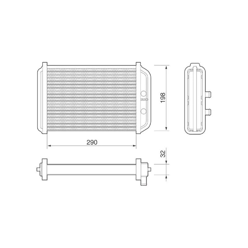 Système de chauffage MAGNETI MARELLI 350218068000