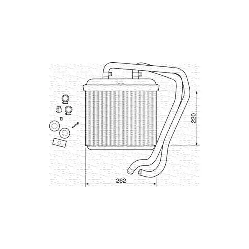 Système de chauffage MAGNETI MARELLI 350218071000