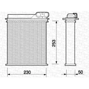 Système de chauffage MAGNETI MARELLI 350218105000