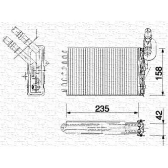 Système de chauffage MAGNETI MARELLI 350218159000