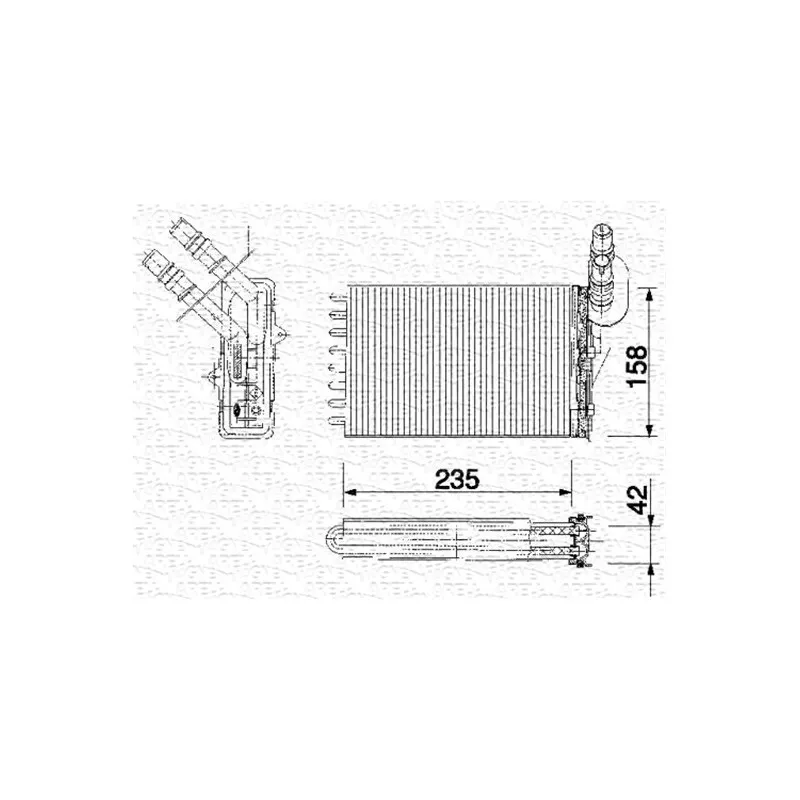 Système de chauffage MAGNETI MARELLI 350218159000