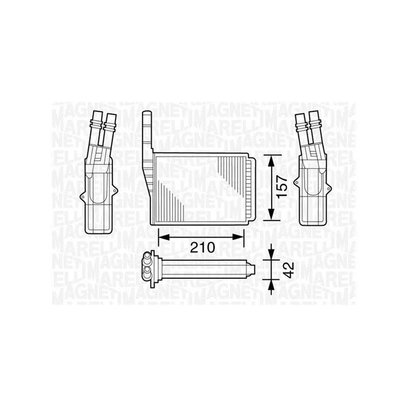 Système de chauffage MAGNETI MARELLI 350218161000