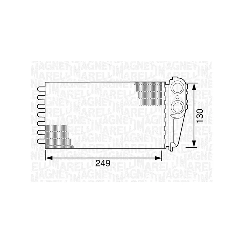 Système de chauffage MAGNETI MARELLI 350218162000