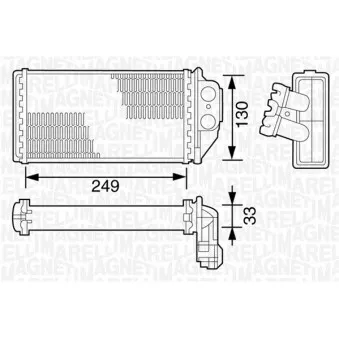 Système de chauffage MAGNETI MARELLI 350218163000