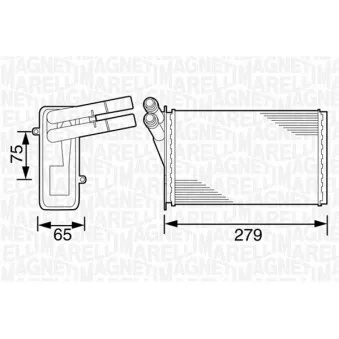 Système de chauffage MAGNETI MARELLI 350218220000