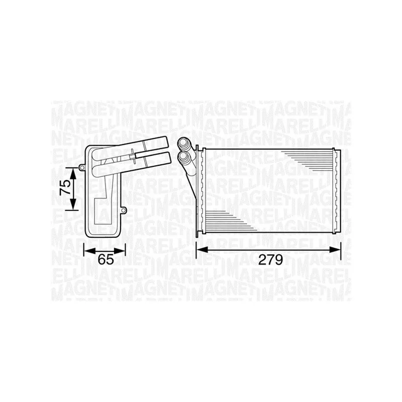 Système de chauffage MAGNETI MARELLI 350218220000