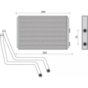 Système de chauffage MAGNETI MARELLI 350218266000