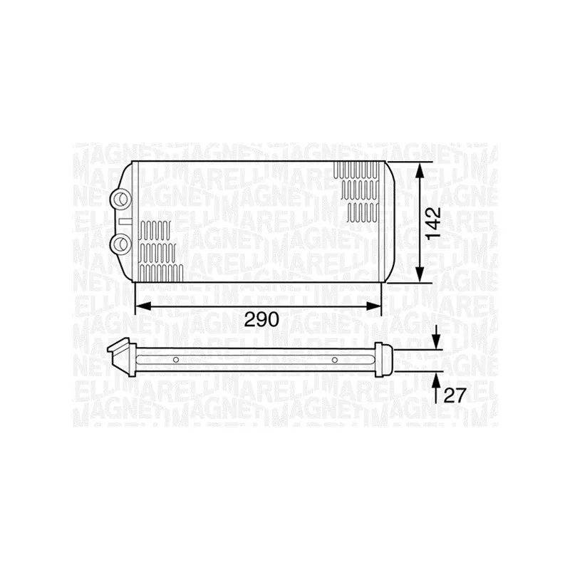 Système de chauffage MAGNETI MARELLI 350218306000