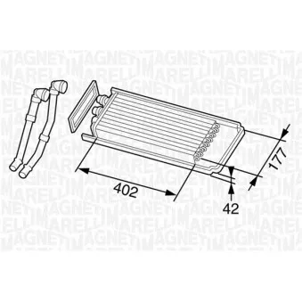 Système de chauffage MAGNETI MARELLI 350218325000